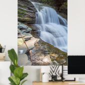 Old Mill Herfsten, Robert H Treman State Park, NY Poster (Thuiskantoor)