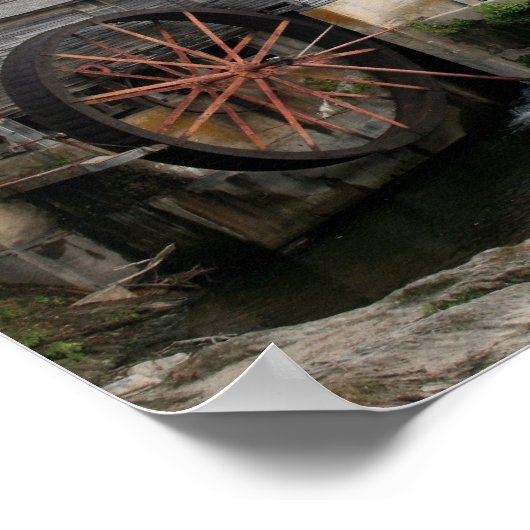 Old Mill in Pigeon Forge TN Poster (Hoek)