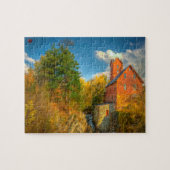 Old Mill in Vermont Legpuzzel (Horizontaal)