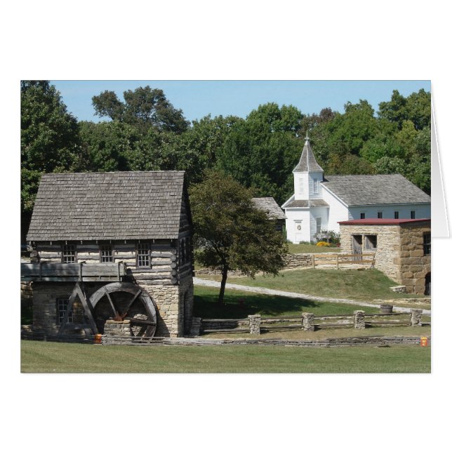 Old Mill, Jail en Church (Voorkant Horizontaal)