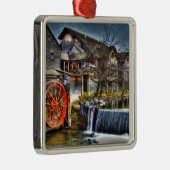 Old Mill Metalen Ornament (Rechts)