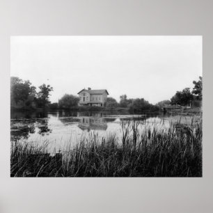 Old Mill op station Poster