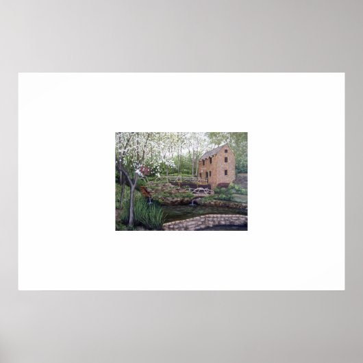 Old Mill Poster (Voorkant)