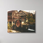 Old Mill Smoky Mountains Canvas Afdruk (Voorkant)