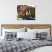 Old Mill Smoky Mountains Canvas Afdruk (Insitu (Slaapkamer))