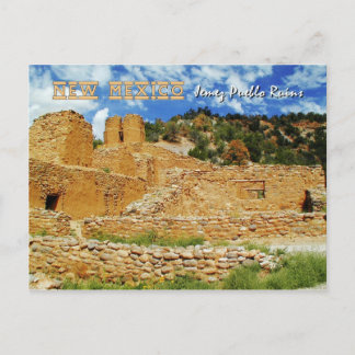 Old Mission Church, Jemez State Monument, NM Briefkaart