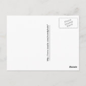 Old Mission Point Light Michigan Briefkaart (Achterkant)