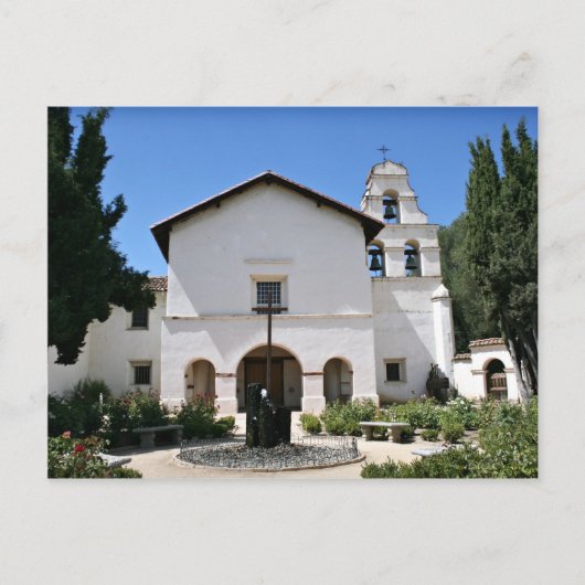 Old Mission San Juan Bautista Briefkaart (Voorkant)