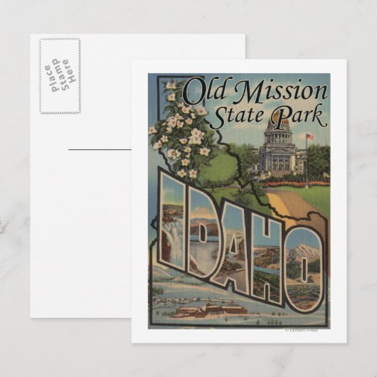 Old Mission State Park Briefkaart (Voorkant / Achterkant)