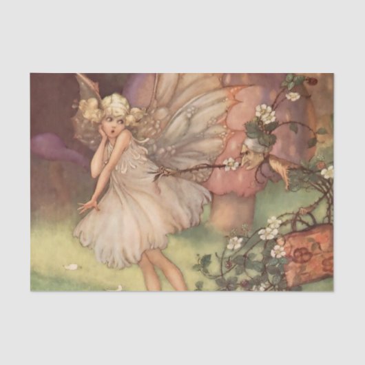 "Old Moeder Bramble" van Florence Anderson Tissuepapier (Voorkant)