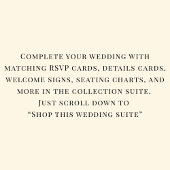 Old Money Luxury Black & Ivory Checkered Wedding Kaart