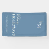 Old Money Wedding Reception Decor Banner (Horizontaal)