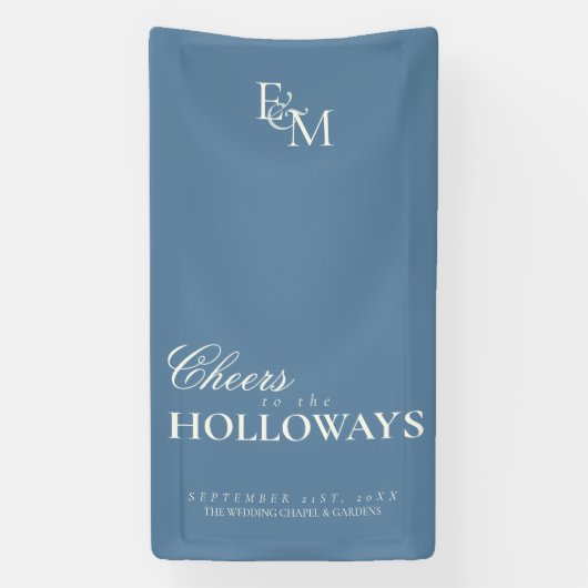 Old Money Wedding Reception Decor Banner (Verticaal)