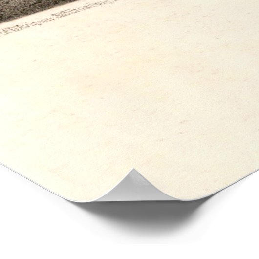 Old Monterey CA Map (1850) Poster (Hoek)