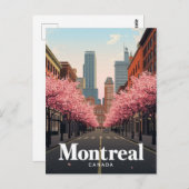 Old Montreal City Hall Second Empire Briefkaart (Voorkant / Achterkant)