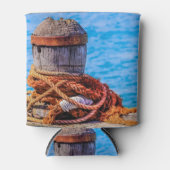 Old Mooring Bollard Blikjeskoeler (Voorkant)