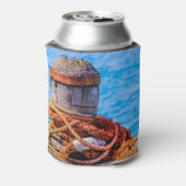 Old Mooring Bollard Blikjeskoeler (Blikje Achterkant)