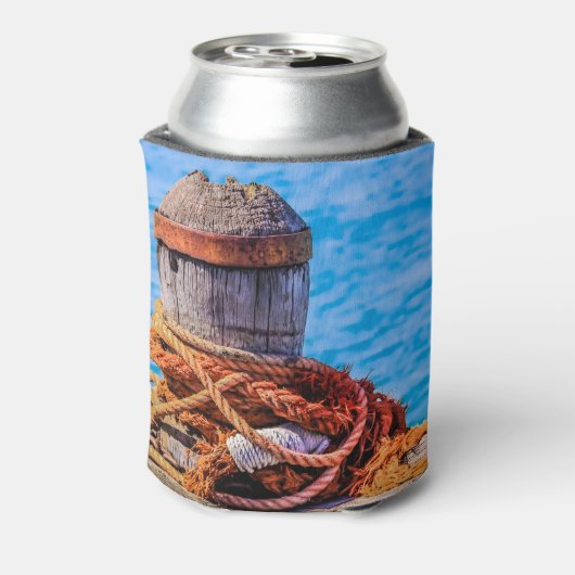 Old Mooring Bollard Blikjeskoeler (Blikje Achterkant)