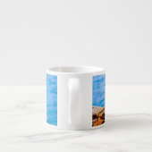 Old Mooring Bollard Espresso Kop (Achterkant)