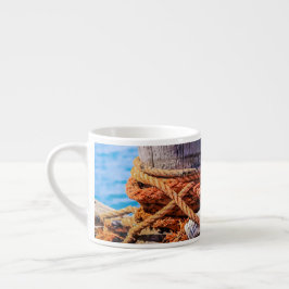 Old Mooring Bollard Espresso Kop