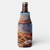 Old Mooring Bollard Flesjeskoeler (Fles Voorkant)