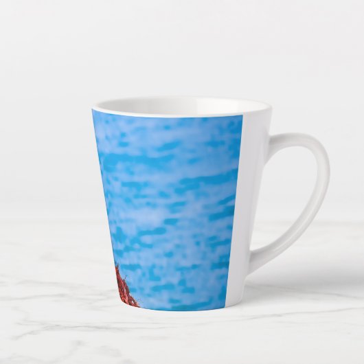 Old Mooring Bollard Latte Mok (Rechts)