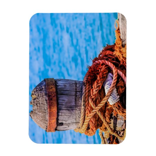 Old Mooring Bollard Magneet (Verticaal)