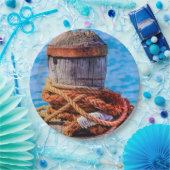 Old Mooring Bollard Papieren Bordje (Feest)