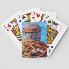 Old Mooring Bollard Pokerkaarten