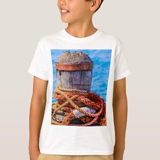 Old Mooring Bollard T-shirt (Voorkant)