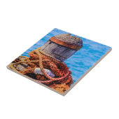 Old Mooring Bollard Tegeltje (Zijkant)