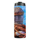 Old Mooring Bollard Thermosbeker (Voorkant)