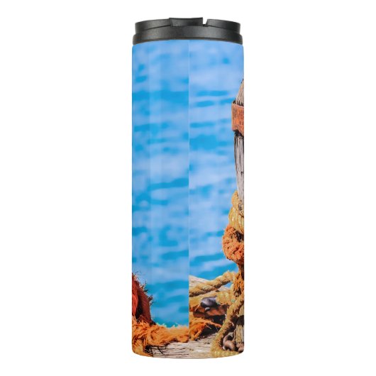 Old Mooring Bollard Thermosbeker (Achterkant)