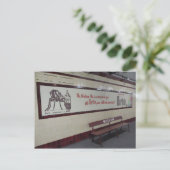 Old Mortein Ad in Museum Postcard Briefkaart (Staand voorkant)