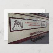 Old Mortein Ad in Museum Postcard Briefkaart (Voorkant / Achterkant)