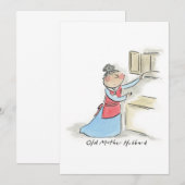 Old Mother Hubbard Kaart (Voorkant / Achterkant)