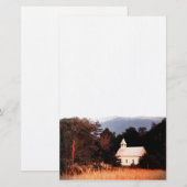 Old Mountain Church Briefpapier (Voorkant / Achterkant)