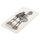 -Old Movie Camera Cinematography Equipment Magneet (Linkerzijde)