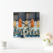 Old Movie Marquee Wall klok (Huis)