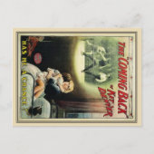 Old Movie Poster Briefkaart (Voorkant)