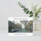 Old New Castle Street - Briefkaart (Staand voorkant)