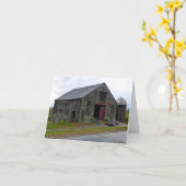 Old New England Bard Note Kaart (Gele Bloem)