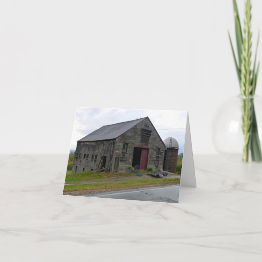 Old New England Bard Note Kaart (Voorkant)