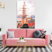 Old New England Canvas Afdruk (Insitu (Woonkamer))