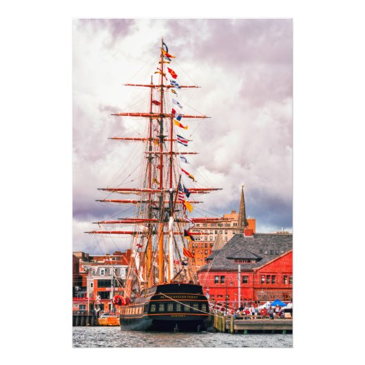Old New England Foto Afdruk (Voorkant)