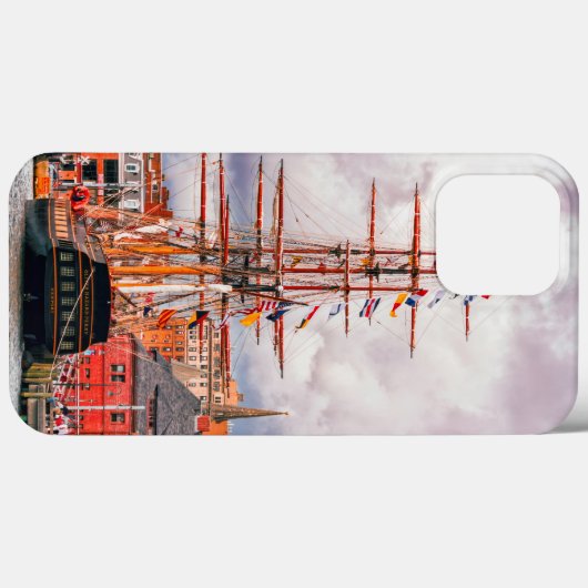 Old New England Hoesje-Mate iPhone Case Case (Achterkant (horizontaal))