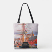 Old New England Tote Bag (Achterkant)