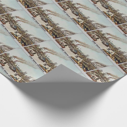 Old New Orleans, Cadeaupapier (Hoek)