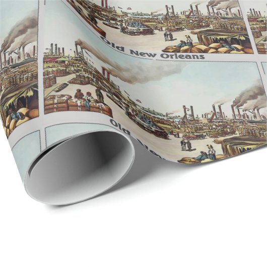 Old New Orleans, Cadeaupapier (Rol Hoek)