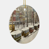 Old New Orleans French Quarter Ceramic Ornament (Rechts)